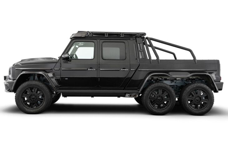 BRABUS XLP 900 6x6 SUPERBLACK Sideview