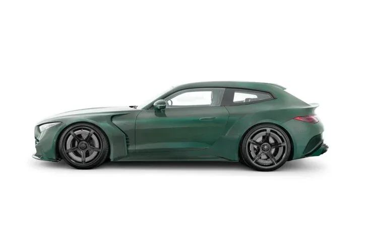 BRABUS ROCKET GTS MEAN GREEN Sideview