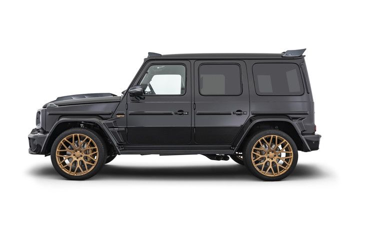 BRABUS 800 BLACK & GOLD EDITION - Mercedes-AMG G63 Sideview